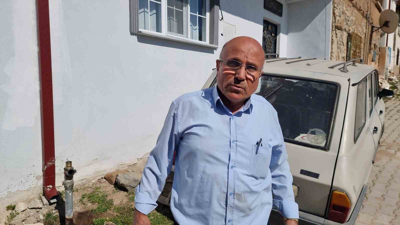 Köyde kurulan yangın vanaları muhtemel bir felaketi önledi
