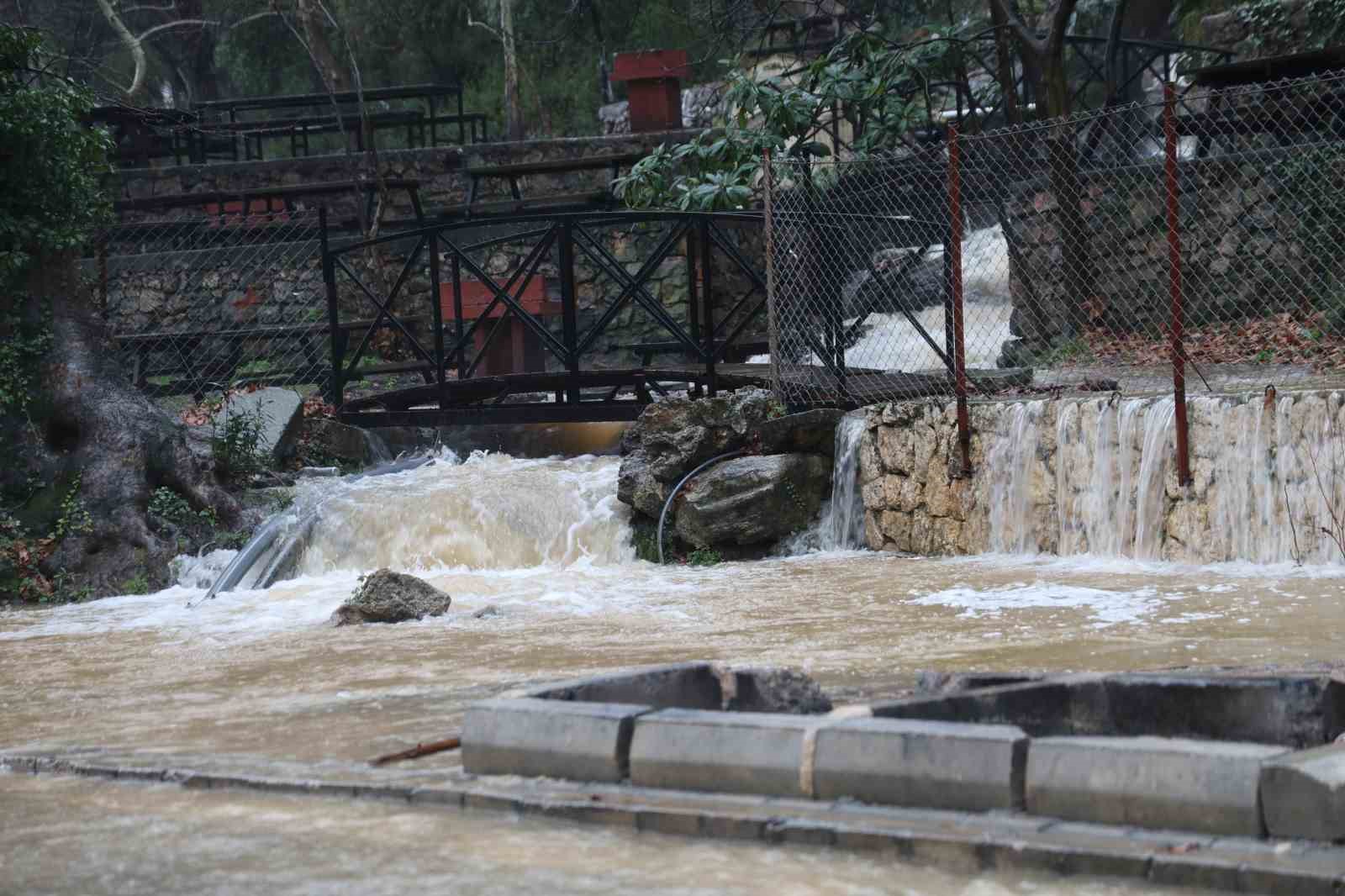 Kozan’da sağanakla birlikte kuruyan kaynaklar yeniden canlandı
