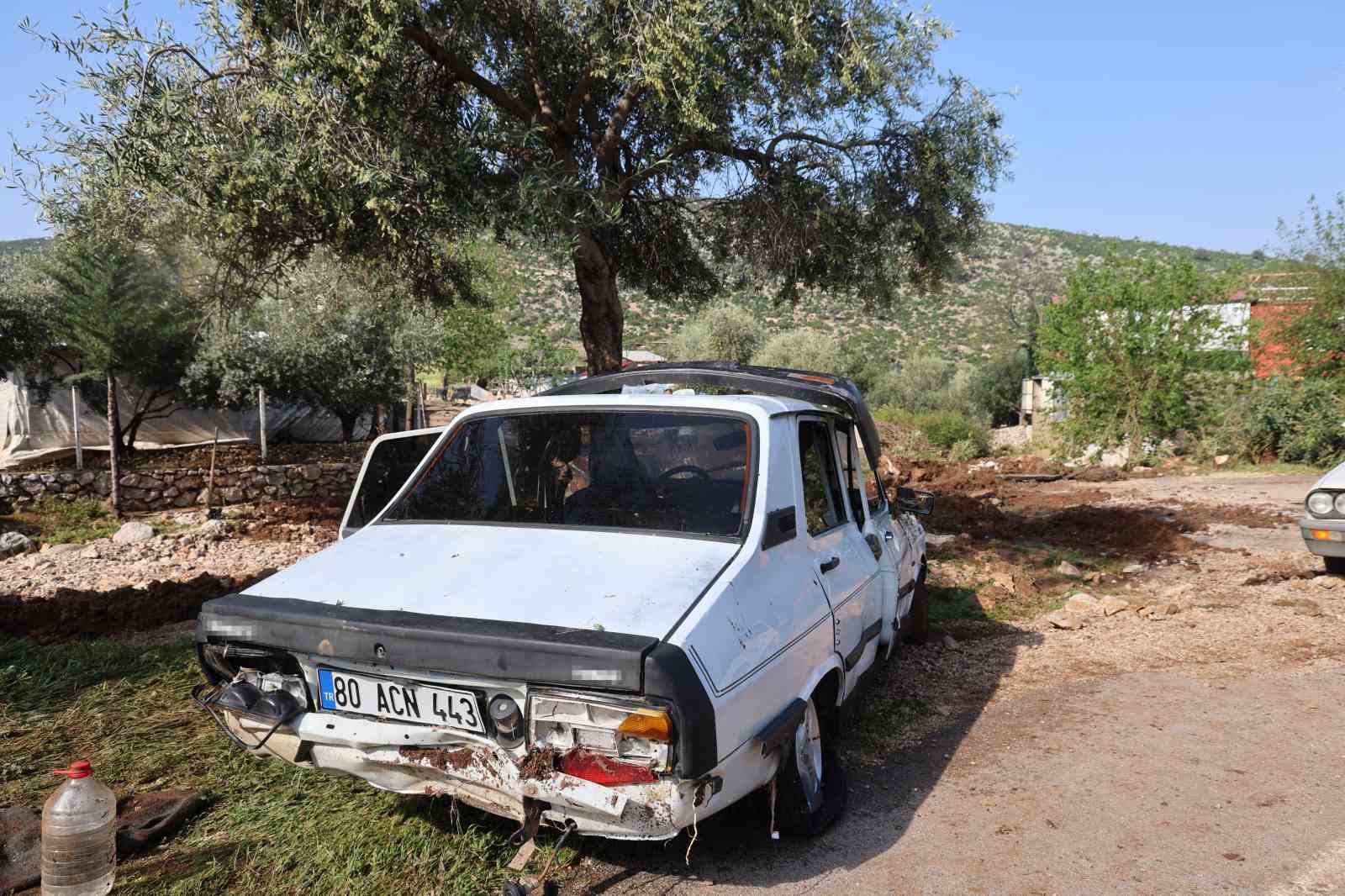 Kozan’da selin izleri havadan görüntülendi
