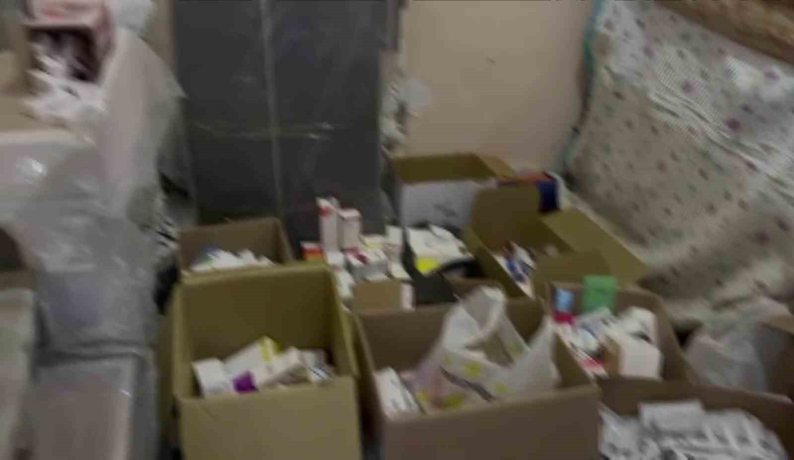 Kozmetikçide parfüm değil "kaçak ilaç" satışı: 6 bin 247 ilaç ele geçirildi
