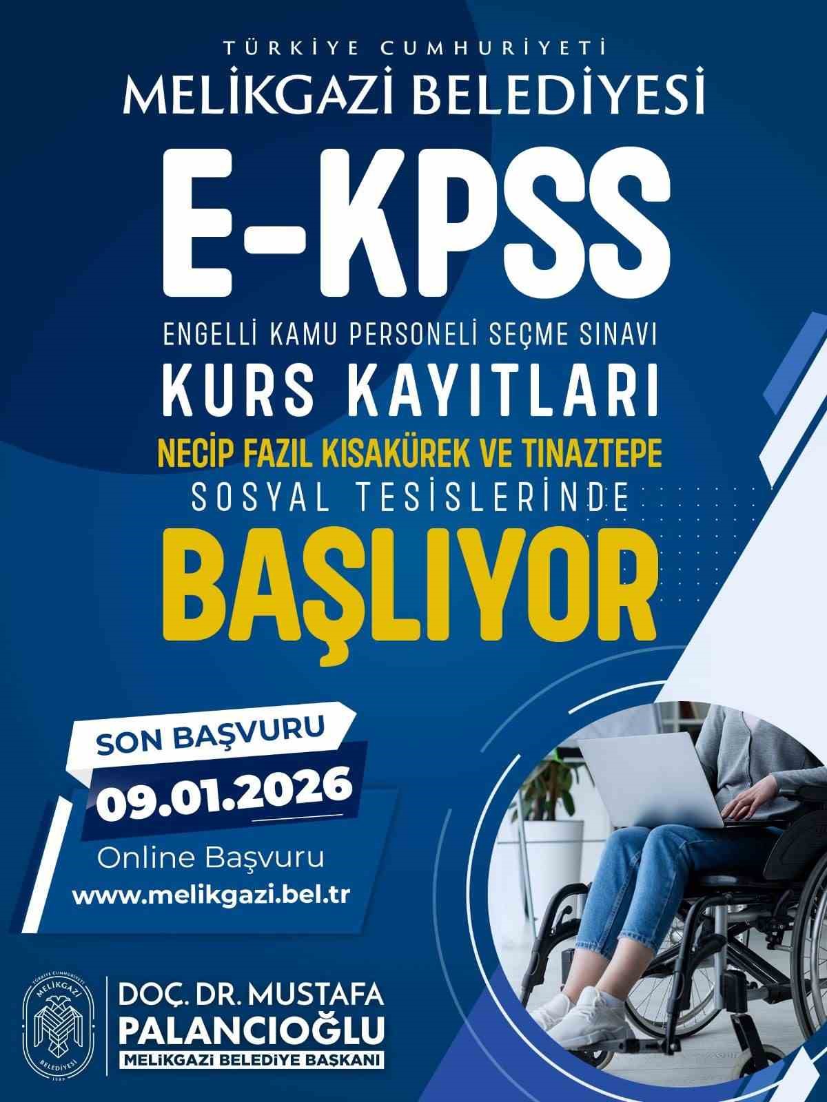 KPSS’ye hazırlık kursu başlıyor
KPSS’ye hazırlık kursu başlıyor