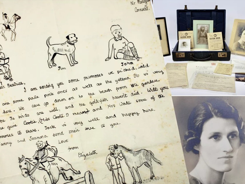 Kraliçe II. Elizabeth’in çocukluk mektubu açık artırmaya çıkıyor
