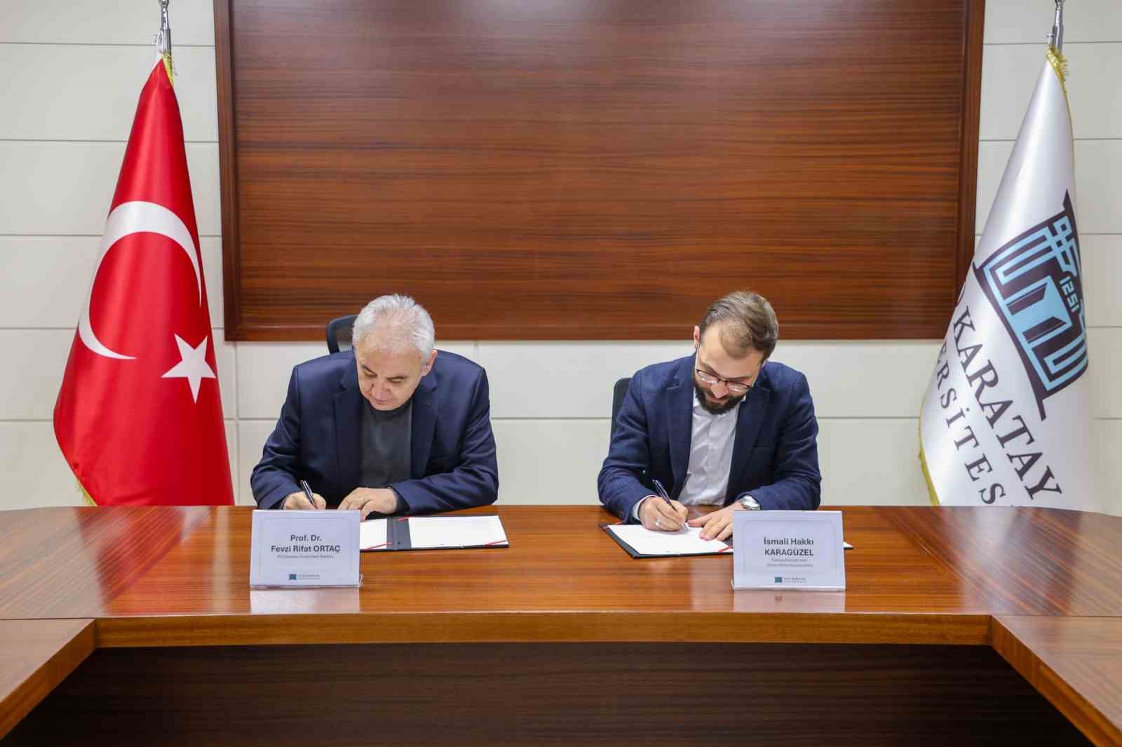 KTO Karatay Üniversitesi ile TÜGVA arasında İhtisas Akademisi İş Birliği Protokolü imzalandı
