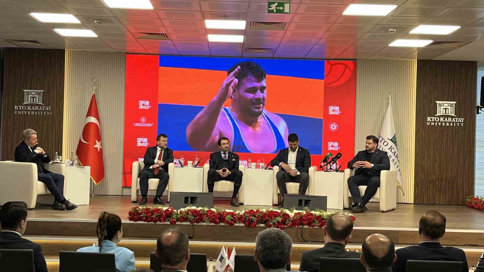 KTO Karatay Üniversitesinde Proaktif Spor Zirvesi başladı
