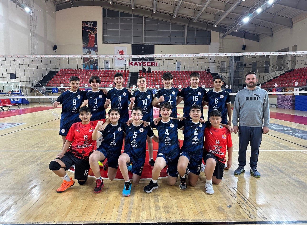 Küçük Erkekler Voleybol Süper Ligi maçları tamamlandı
