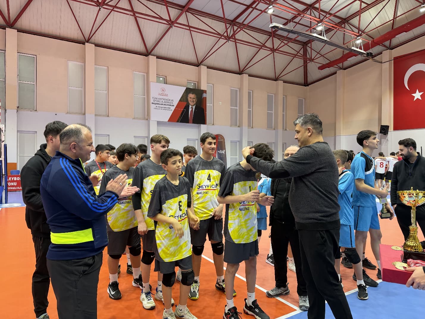 Küçük Erkekler Voleybol Süper Ligi maçları tamamlandı
