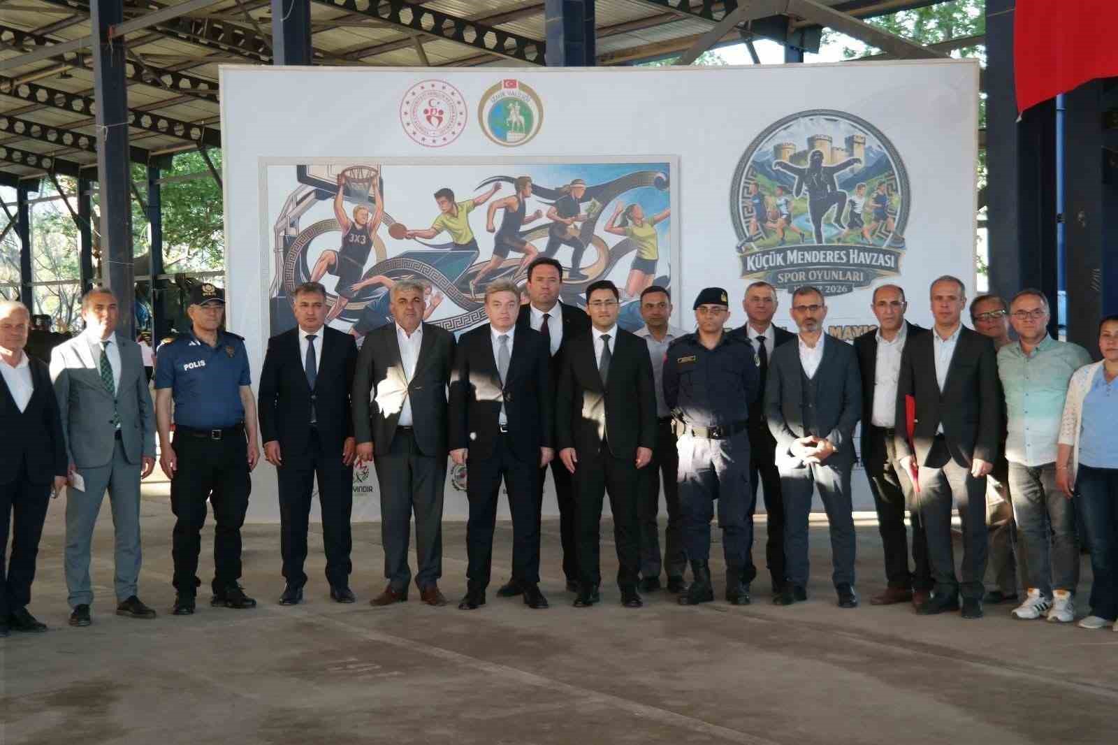 Küçük Menderes Havzası Spor Oyunları Kiraz’da başladı
