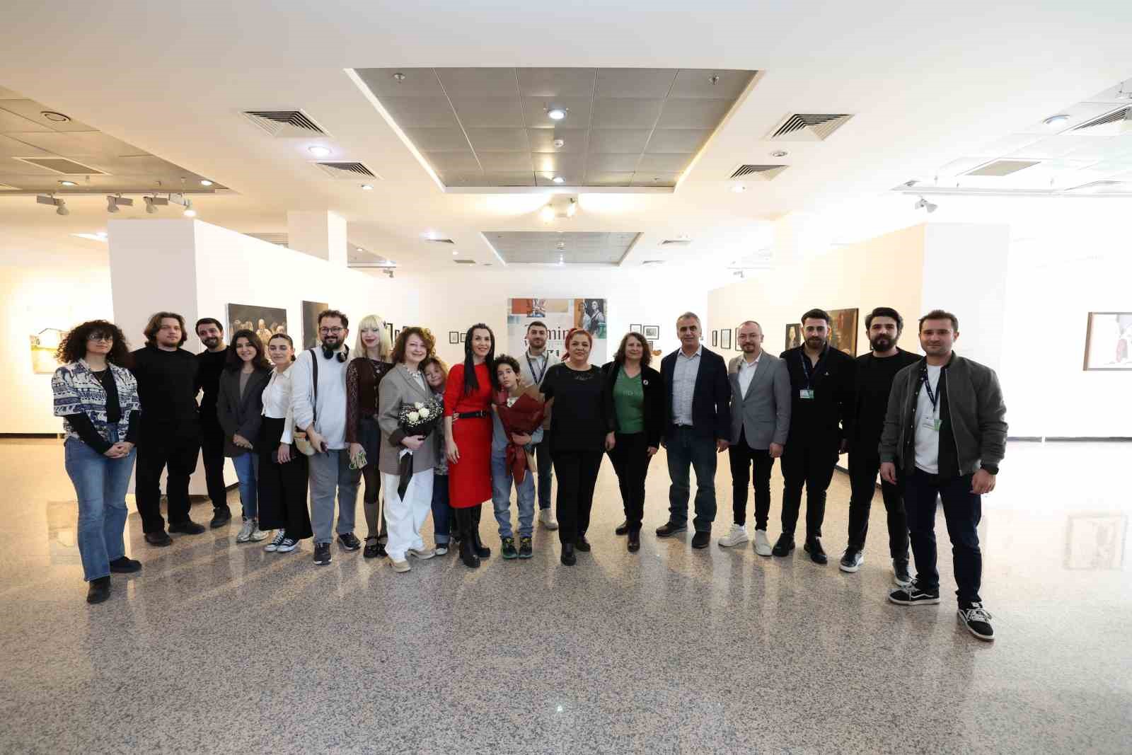 Küçükçekmece’de Zemin ve iz derindeki ses’ sergisi açıldı
