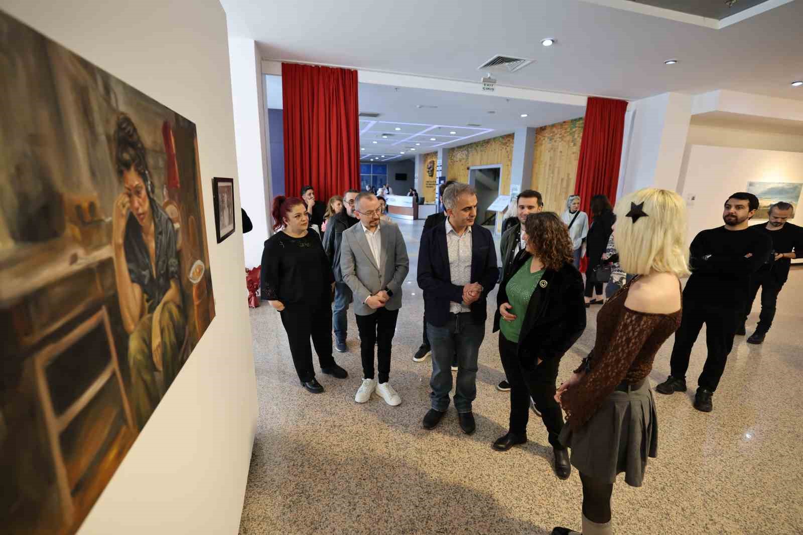 Küçükçekmece’de Zemin ve iz derindeki ses’ sergisi açıldı
