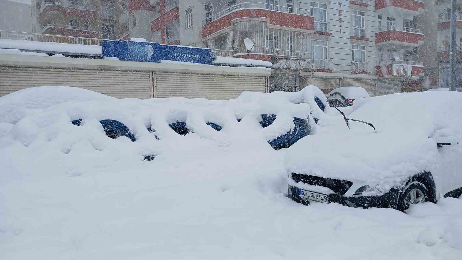 Kulp’ta 10 yılın en yoğun kar yağışı: Araçlar kar altında kaldı
Kulp’ta 10 yılın en yoğun kar yağışı: Araçlar kar altında kaldı