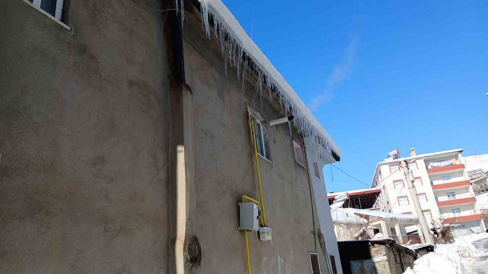 Kulp’ta dondurucu soğuk günlük yaşamı felç etti
