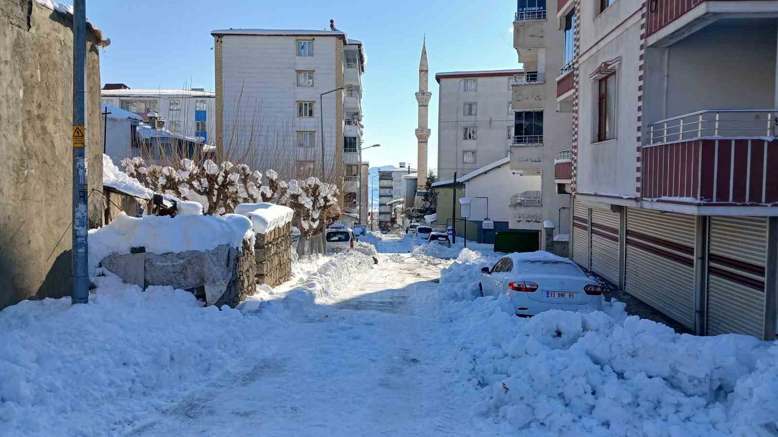 Kulp’ta dondurucu soğuk günlük yaşamı felç etti
