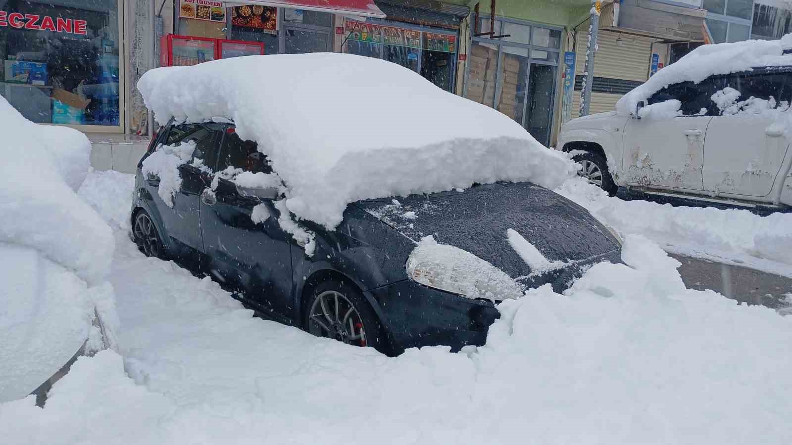 Kulp’ta kar esareti: Köy yolları kapandı, ilçe trafiği kilitlendi
