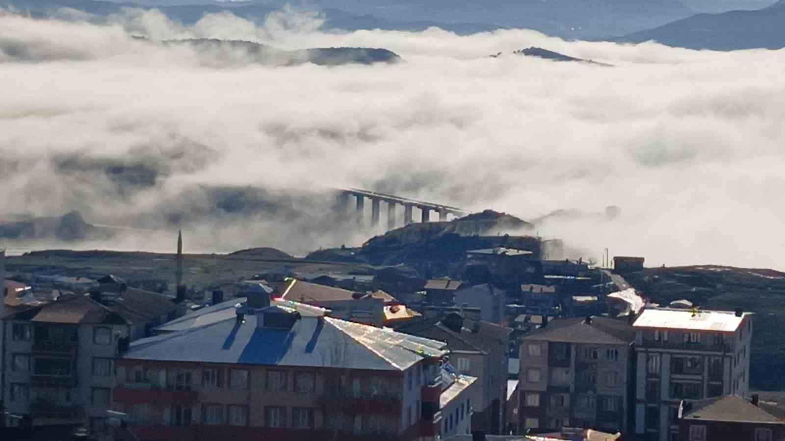 Kulp’ta sis etkili oldu
