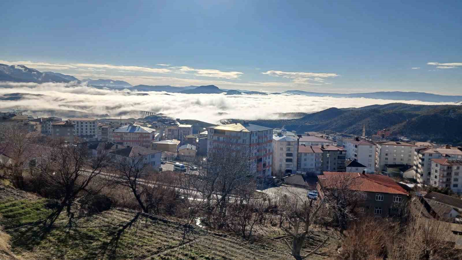 Kulp’ta sis etkili oldu
