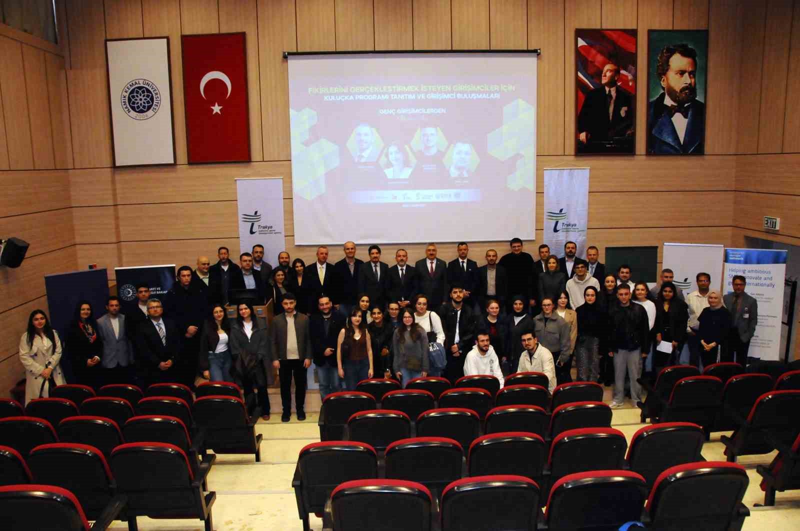 "Kuluçka Programı Tanıtımı ve Girişimci Buluşmaları" etkinliği
