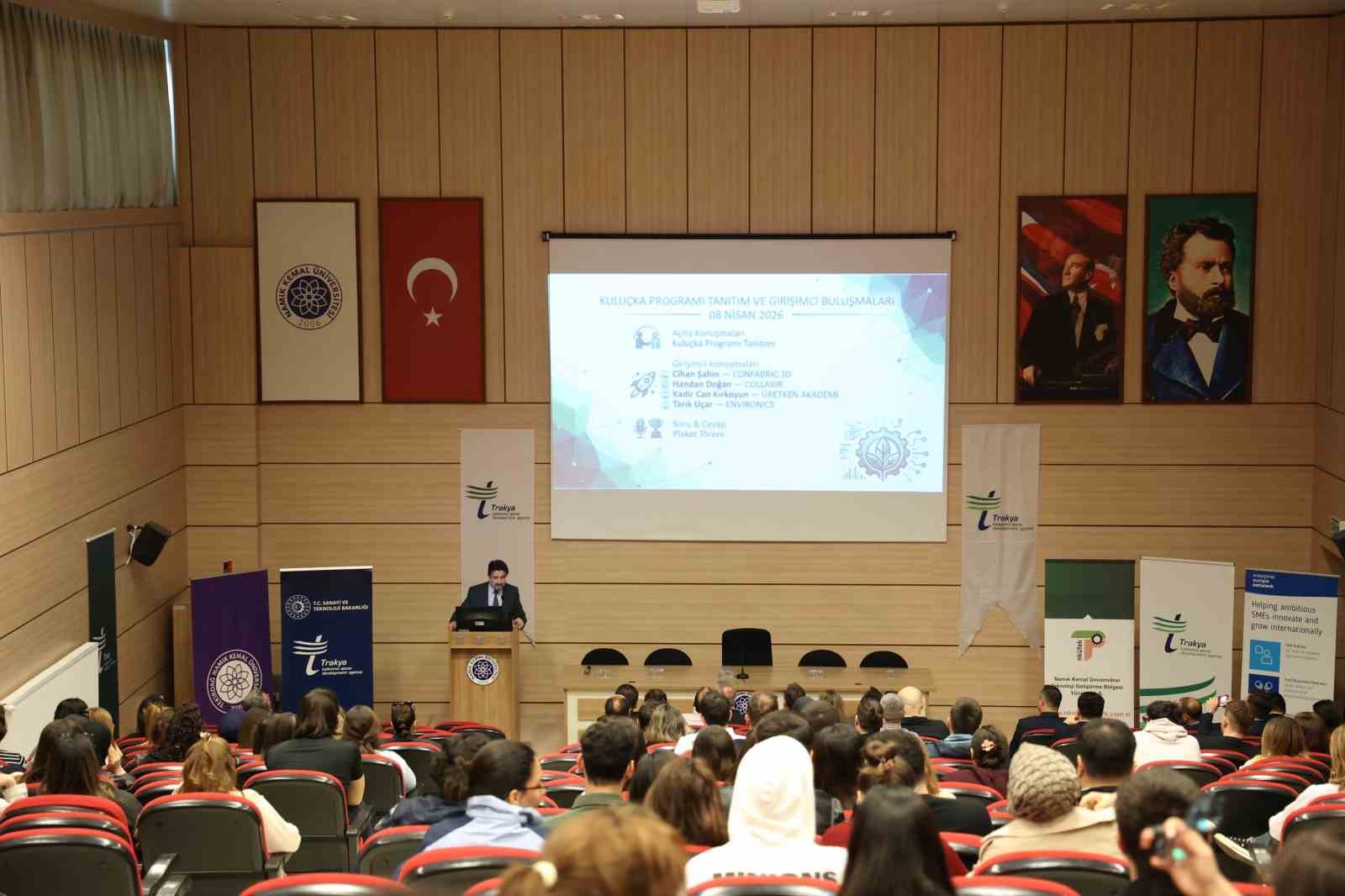 "Kuluçka Programı Tanıtımı ve Girişimci Buluşmaları" etkinliği
