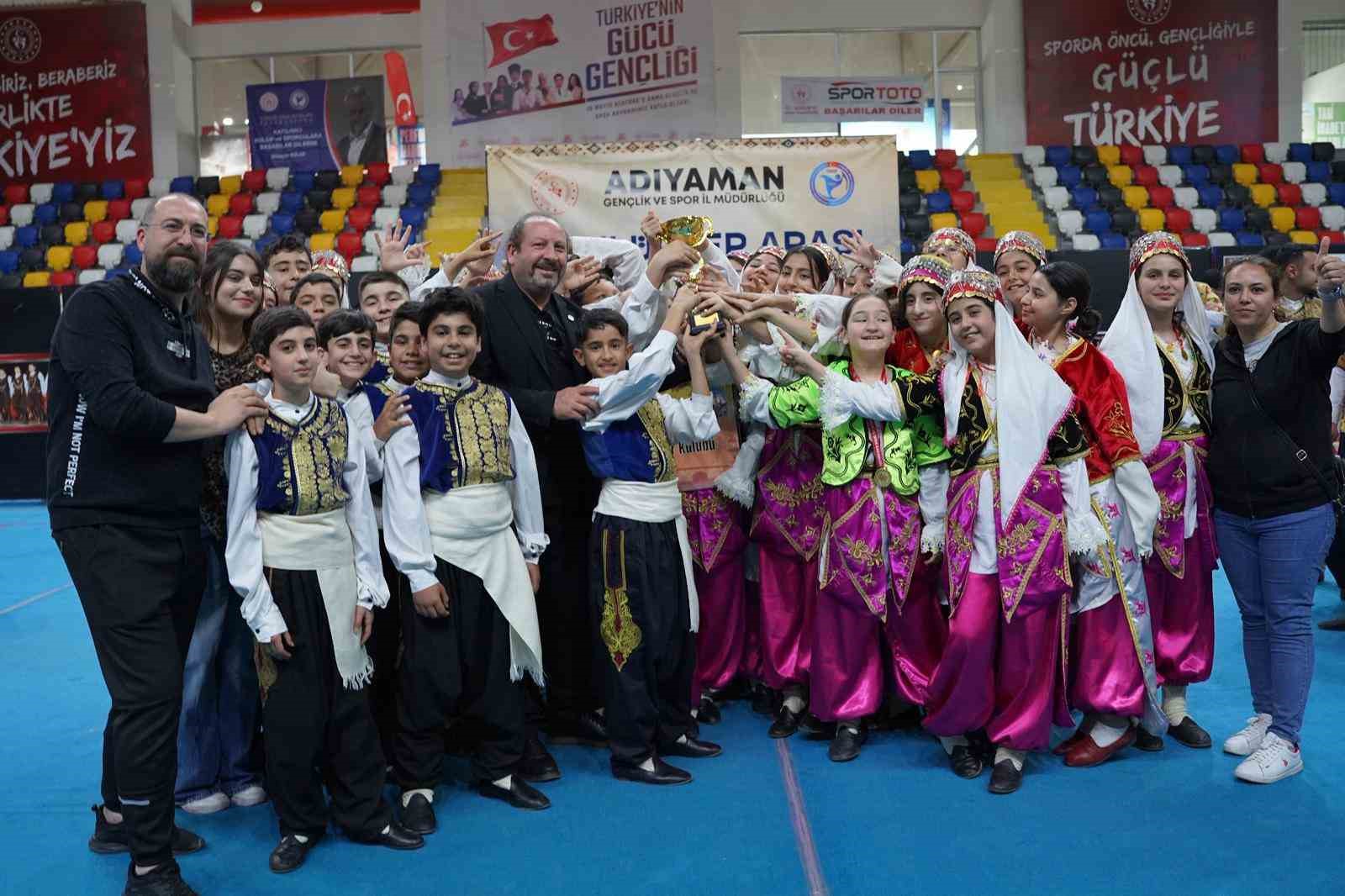 Kulüpler arası halk oyunları bölge yarışması Adıyaman’da coşkuyla tamamlandı
