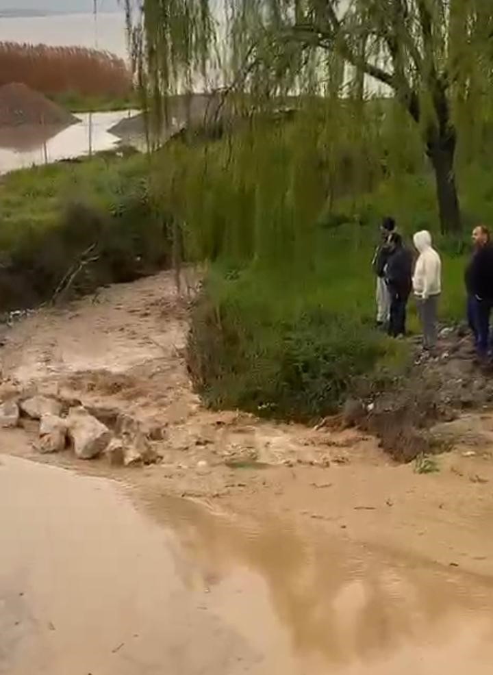 Kuraklığın ardından gelen sağanak İznik’i vurdu
