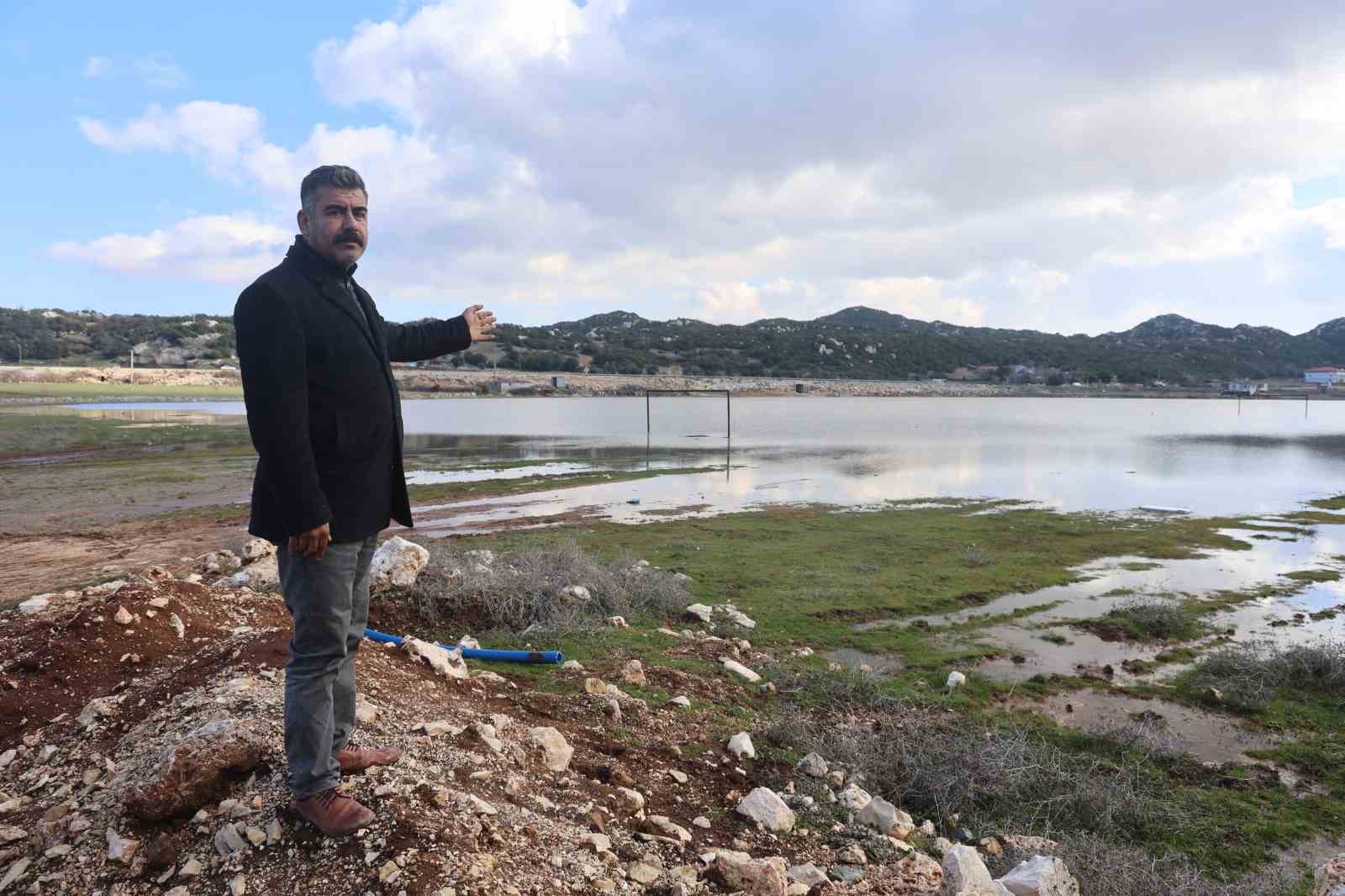 Kuraklıkla mücadele eden Hatay’da bereketin simgesi Kızılgöl yeniden suyla doldu
