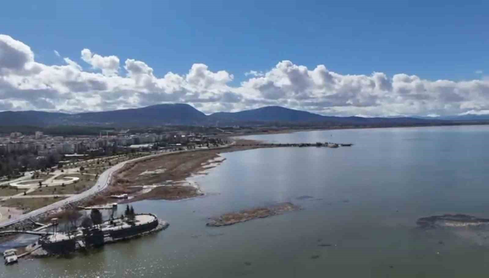 Kuraklıktan bereketli günlere: Beyşehir Gölü’ndeki su seviyesi umut verdi
