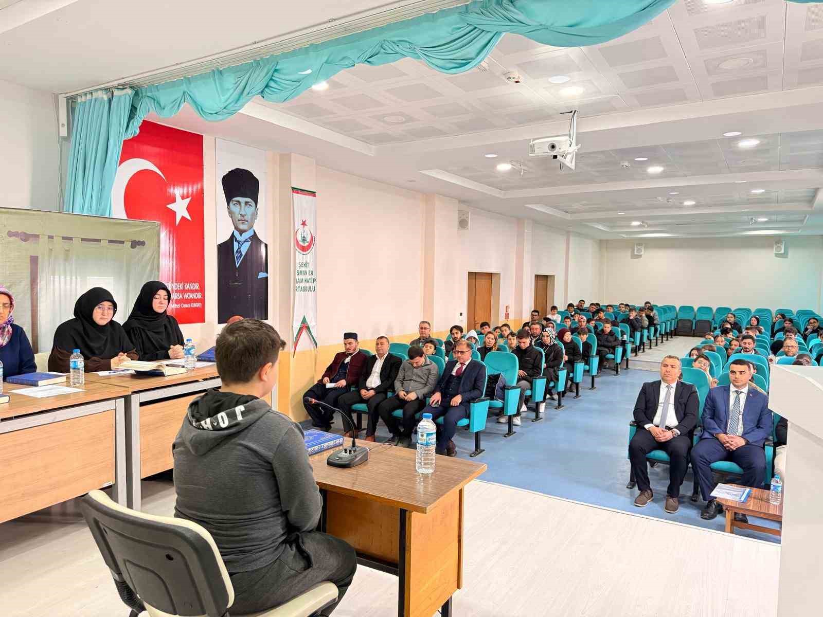 Kur’an-ı Kerim’i Güzel Okuma Yarışması finali yapıldı
