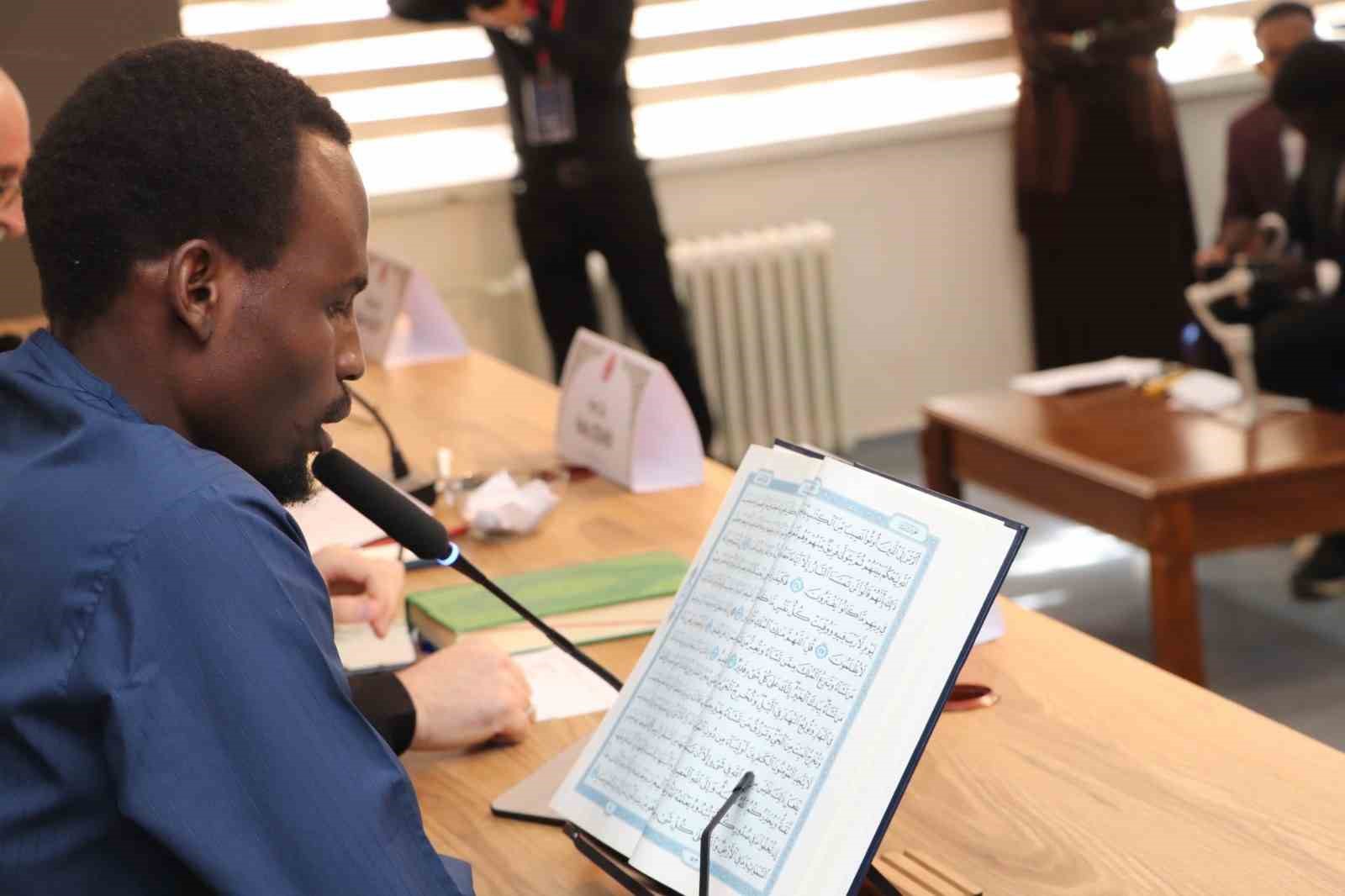 Kur’an-ı Kerim’i güzel okumak için yarıştılar
