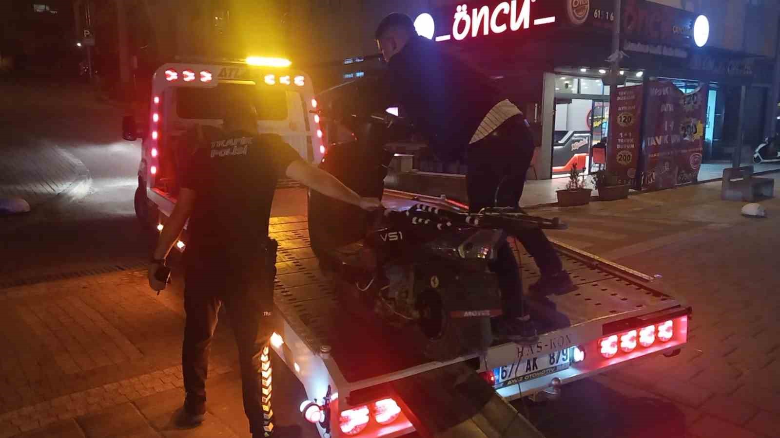 Kurduğu düzenek başını yaktı, 14 yaşındaki sürücüye 40 bin TL ceza
