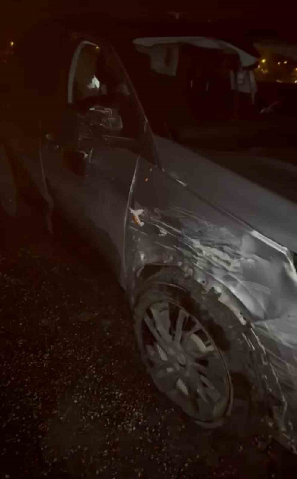 Kurtalan’da maddi hasarlı kaza
