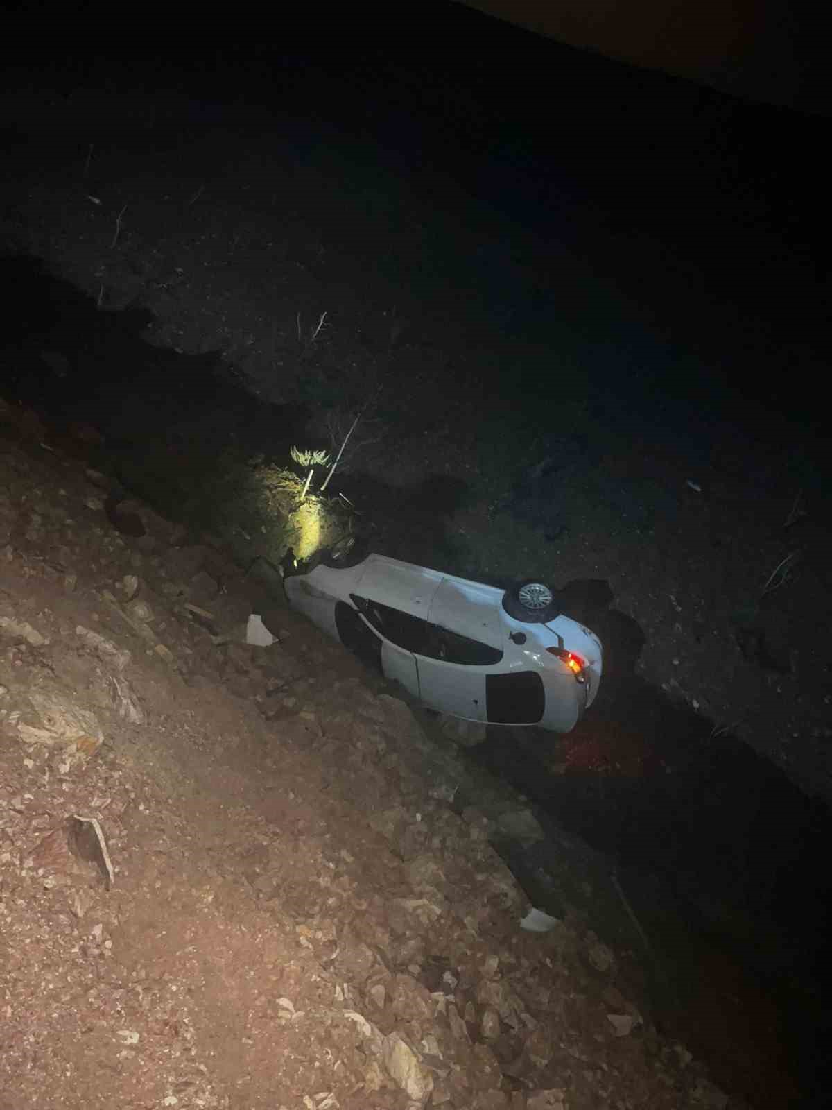 Kurtalan’da otomobil takla attı: 1 yaralı
