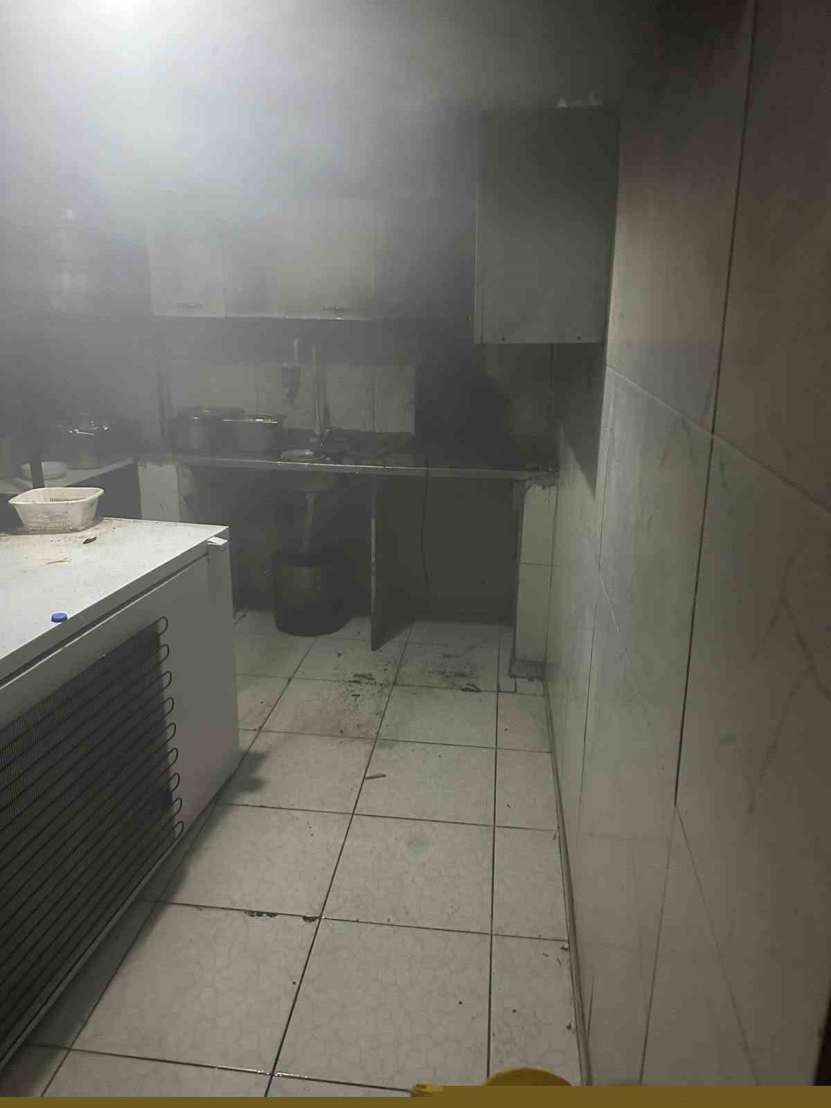 Kurtalan’da yemek işletmesinde yangın
