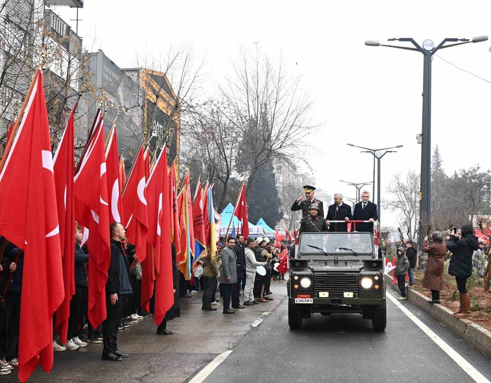 Kurtuluş destanının 106’ıncı yılında Kahramanmaraş tek yürek oldu

