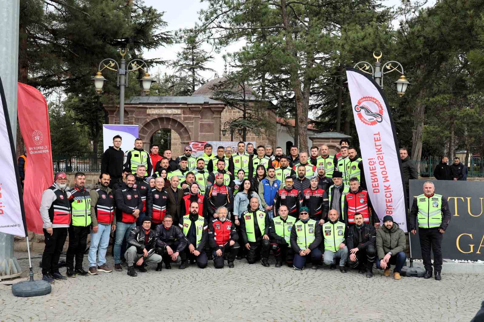 ’Kuruluştan Kurtuluşa Milli Sürüş’ Söğüt’ten yola çıktı
