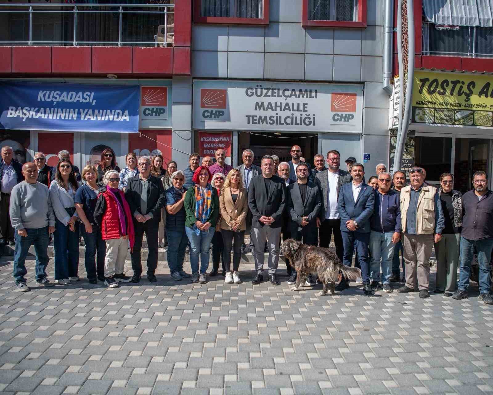 Kuşadası Belediyesi Başkan Vekili Demirtaş, Güzelçamlı Mahallesi’nde vatandaşlarla buluştu
