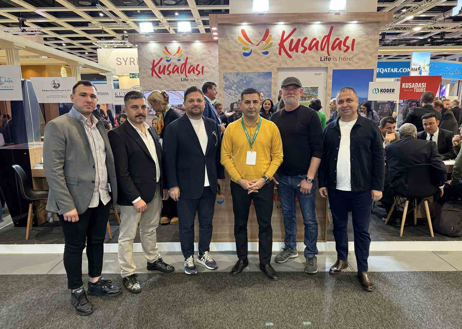Kuşadası Belediyesi ITB Berlin Fuarı’nda yerini aldı
Kuşadası Belediyesi ITB Berlin Fuarı’nda yerini aldı