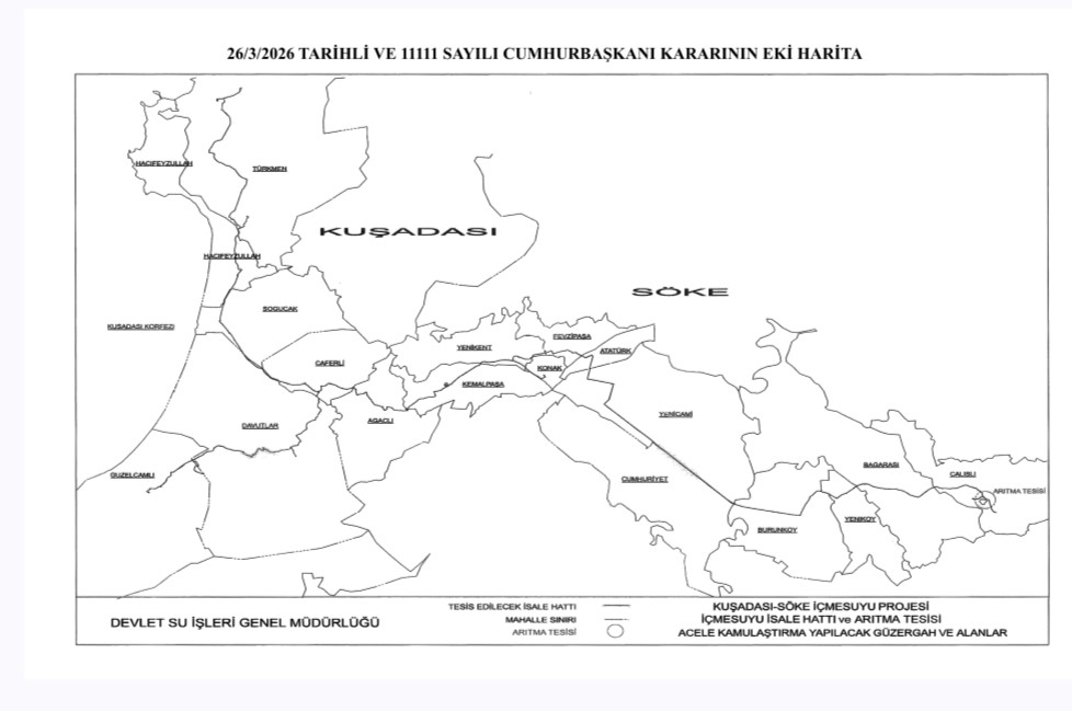 Kuşadası ve Söke için acele kamulaştırma kararı

