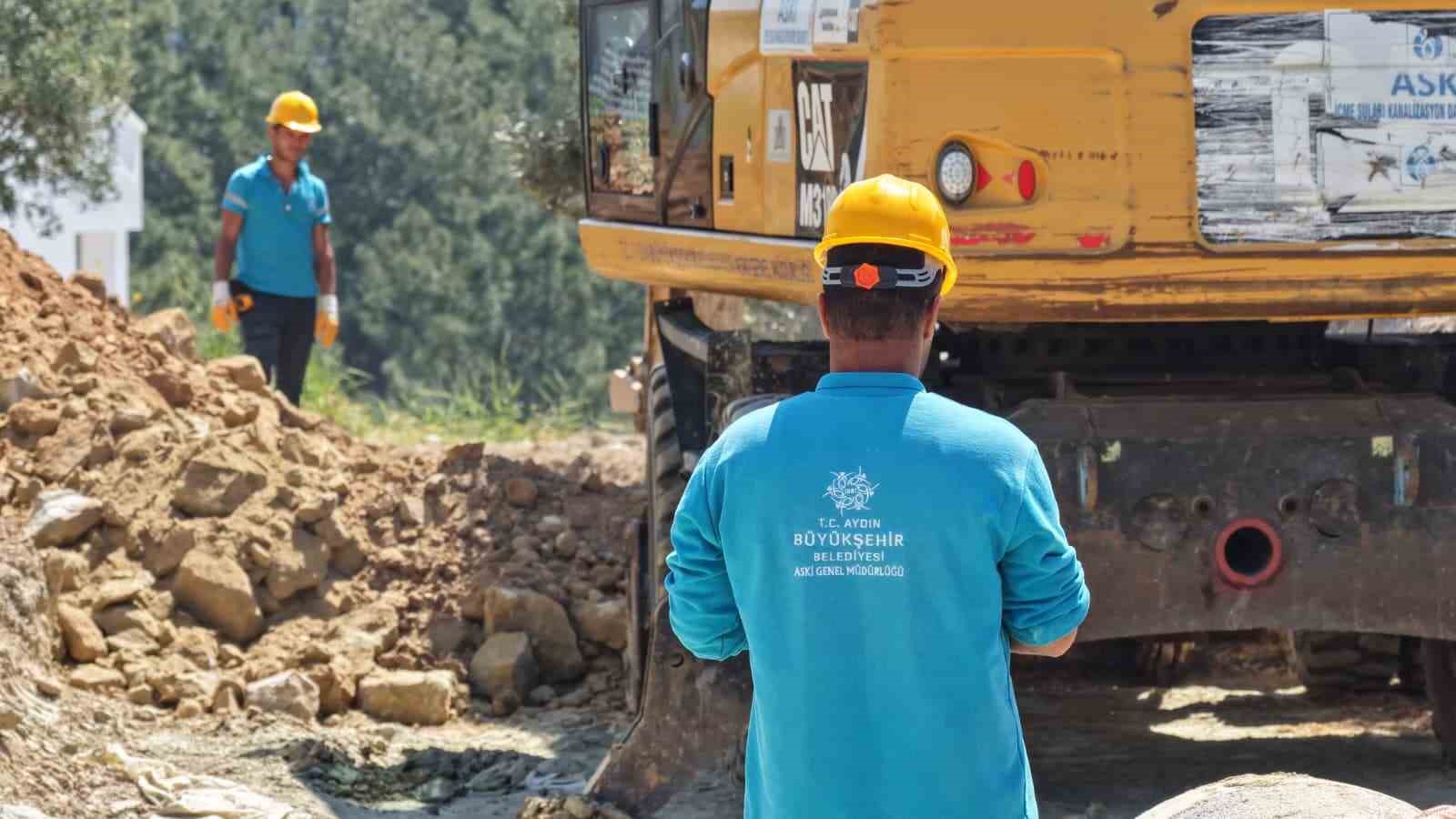 Kuşadası’nda 8,2 milyon liralık altyapı yatırımı başladı
