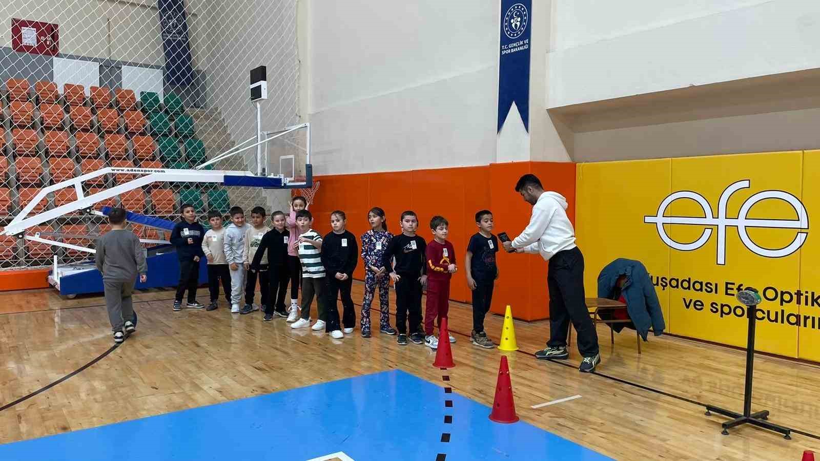 Kuşadası’nda geleceğin sporcuları keşfedildi
