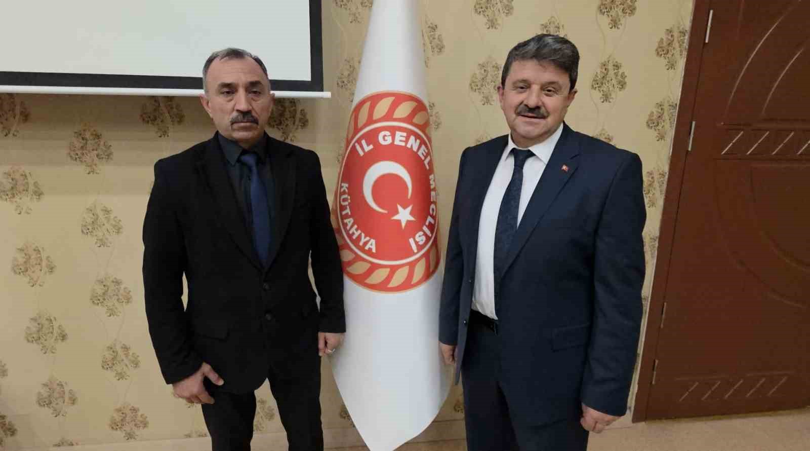 Kütahya İl Genel Meclisi Başkanı Muammer Özcura yeniden seçildi
