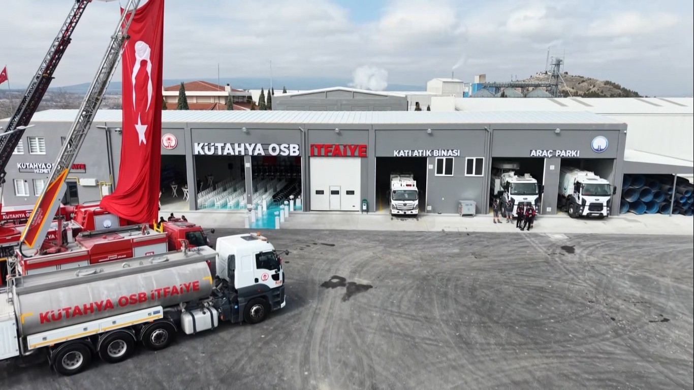 Kütahya OSB’de İtfaiye Teşkilatı hizmete sunuldu
