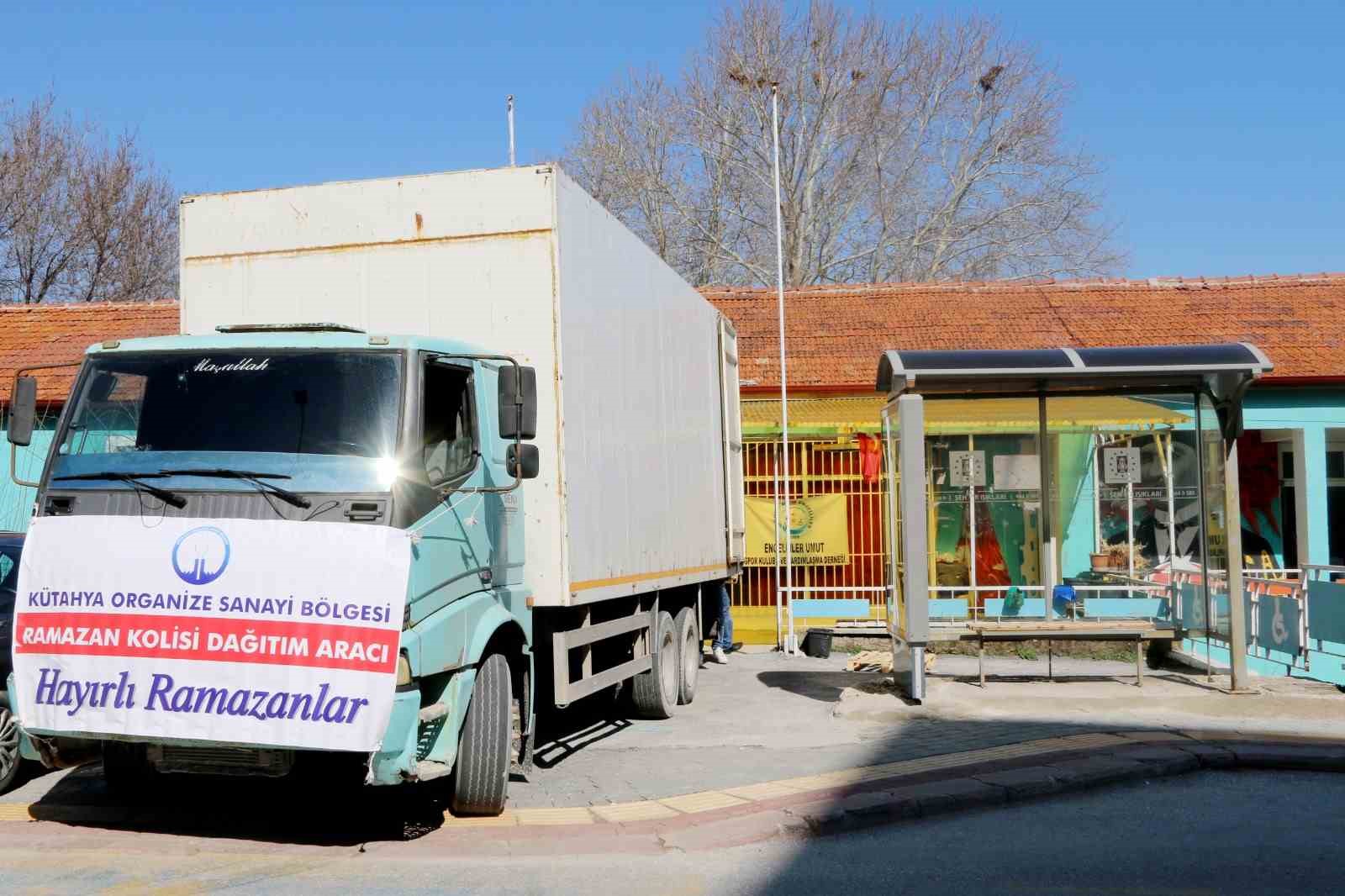 Kütahya OSB’den 400 aileye gıda desteği
