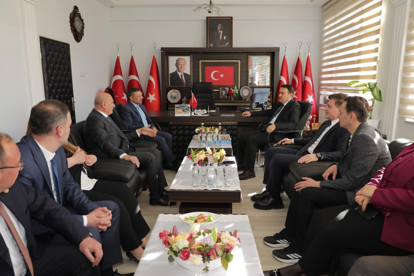 Kütahya Valisi Musa Işın’ın Simav temasları
