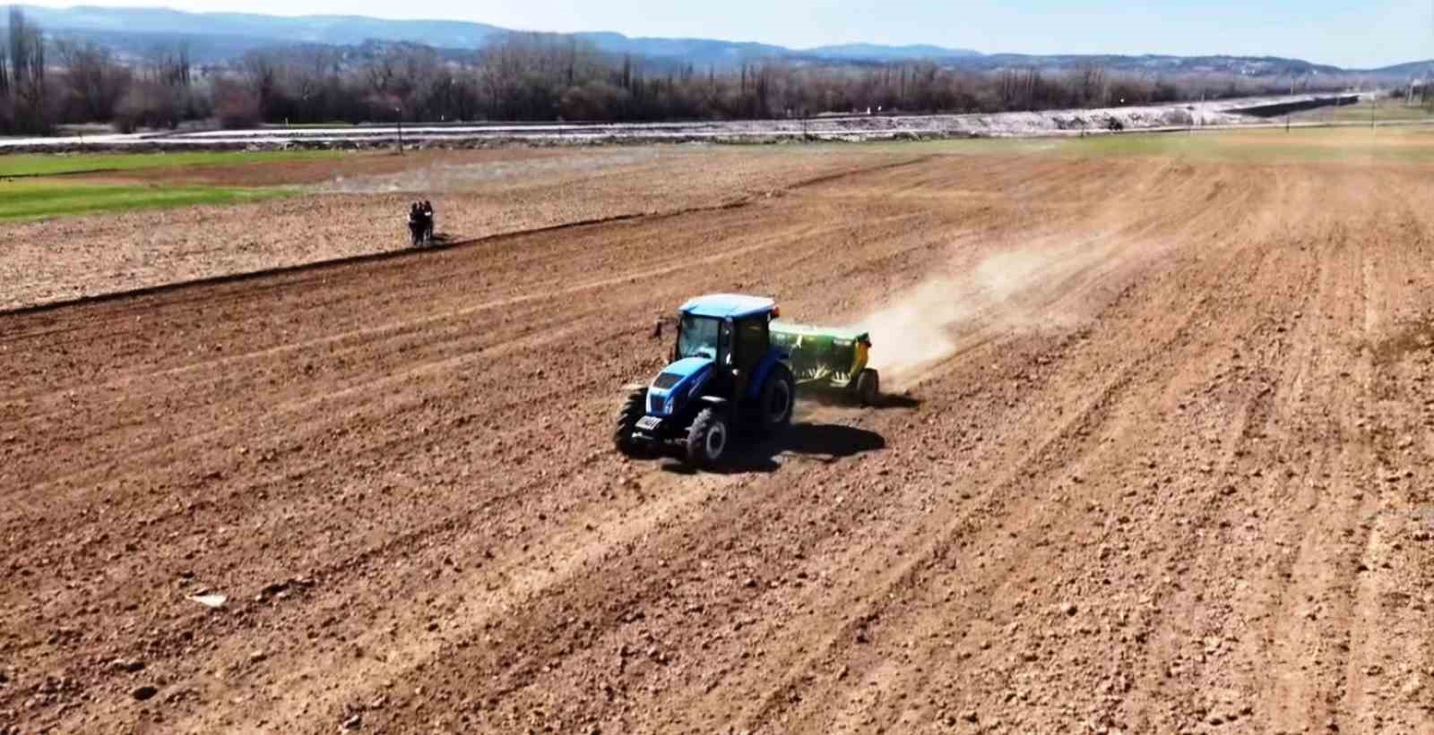 Kütahya’da çörek otu üretimi gelişiyor
