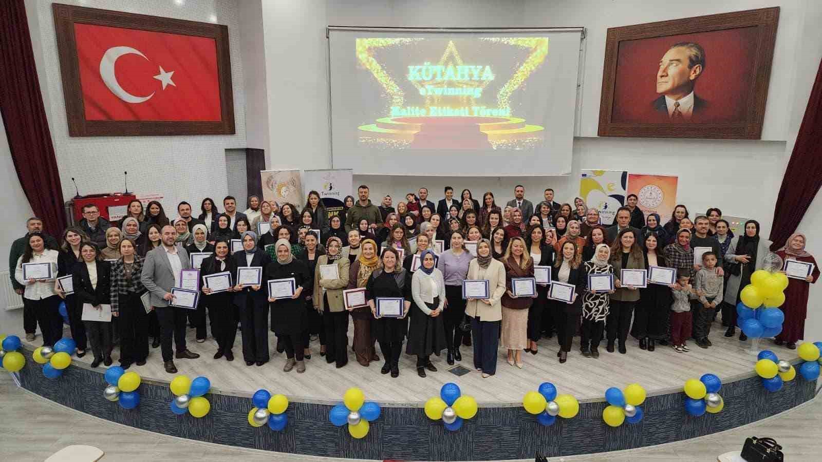 Kütahya’da eTwinning başarı ödül töreni düzenlendi
