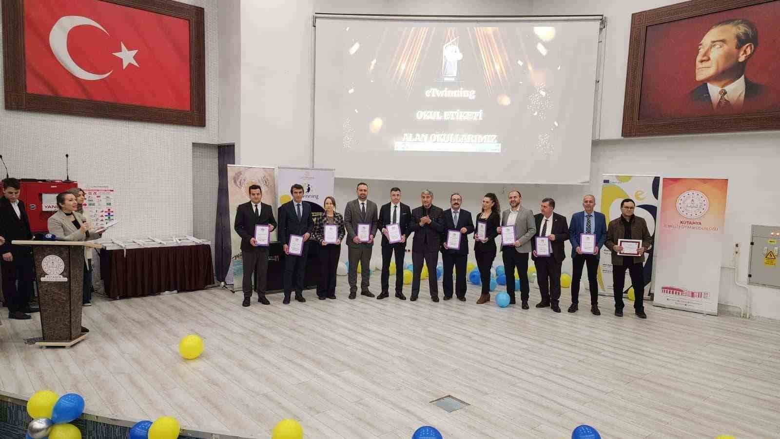 Kütahya’da eTwinning başarı ödül töreni düzenlendi
