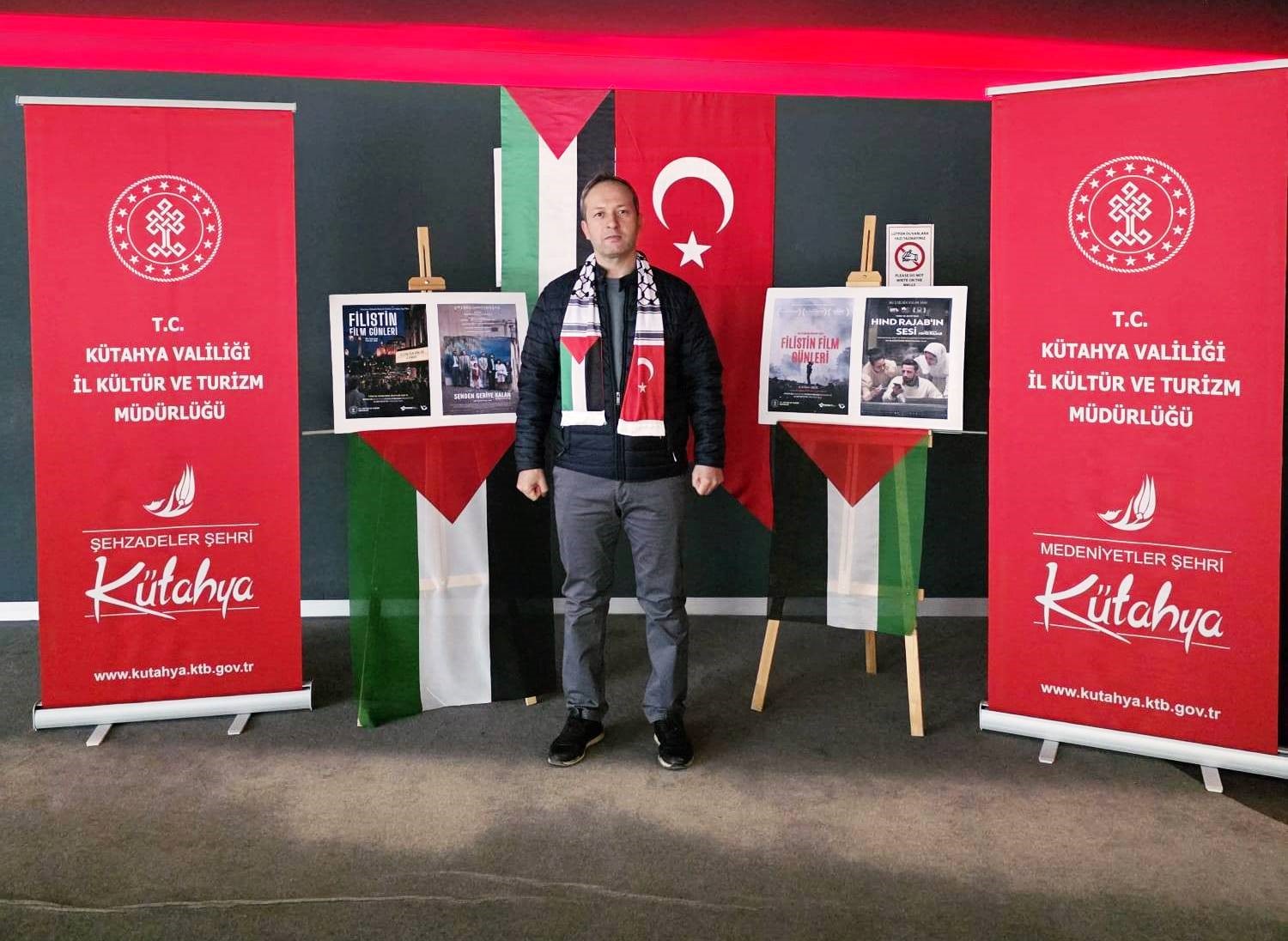 Kütahya’da "Filistin Film Günleri" tanıtımı
