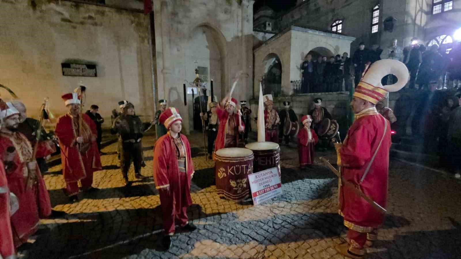 Kütahya’da geleneksel mehter konseri ilgi gördü
