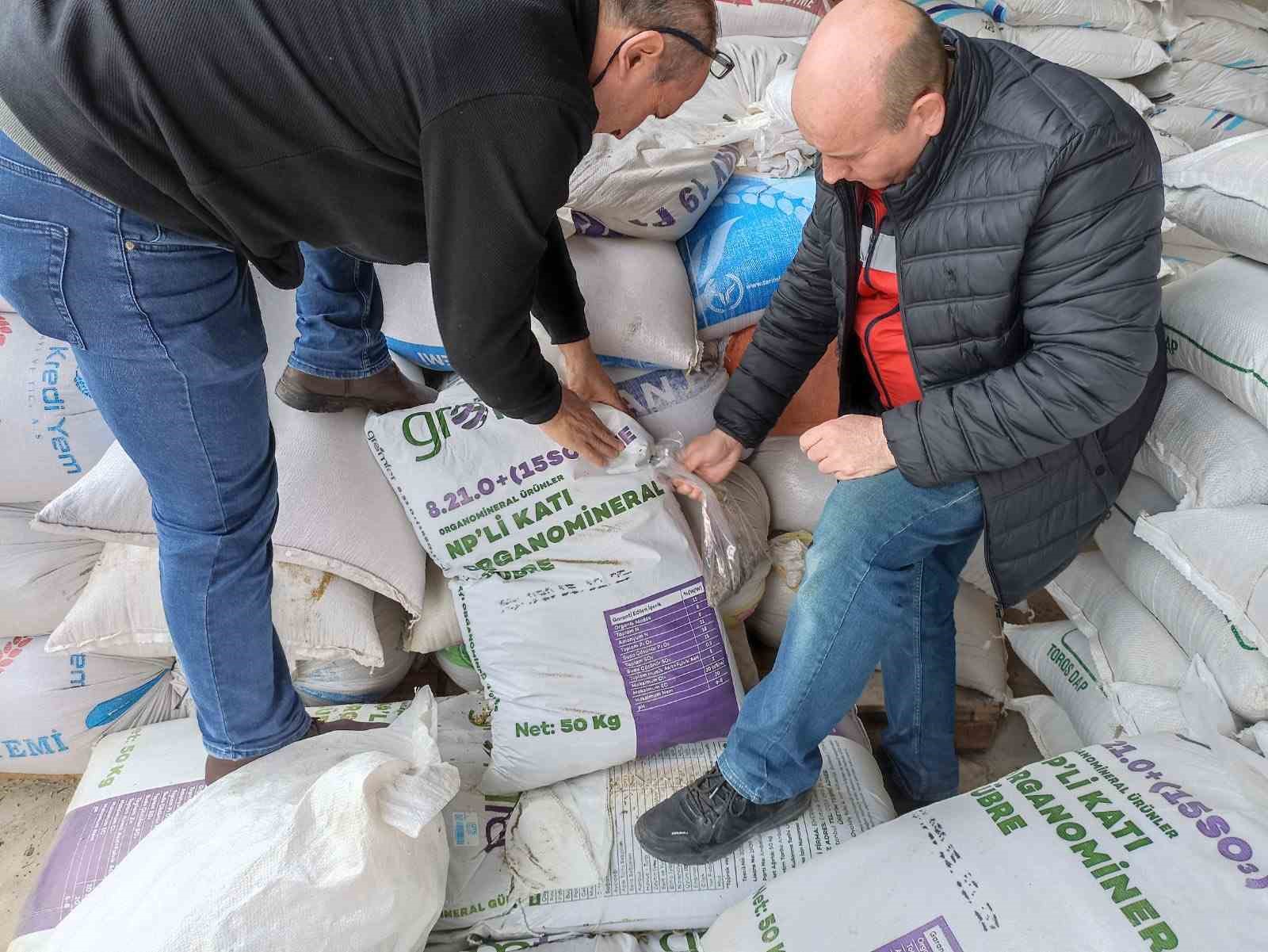 Kütahya’da gübre denetimleri sürüyor
