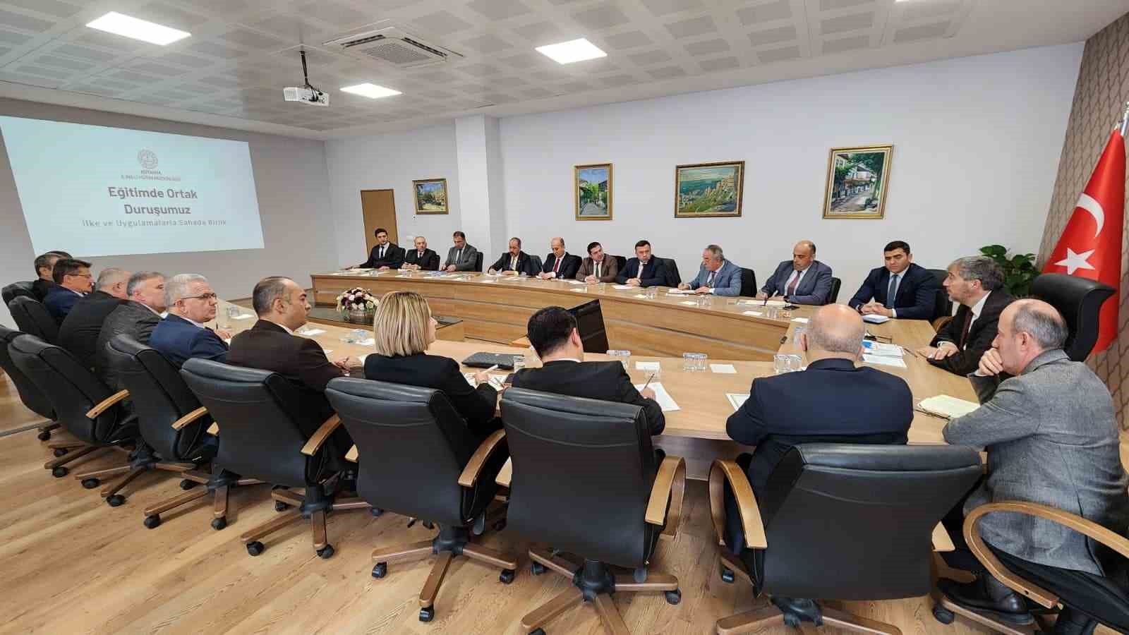 Kütahya’da ilçe milli eğitim müdürleri toplantısı yapıldı
