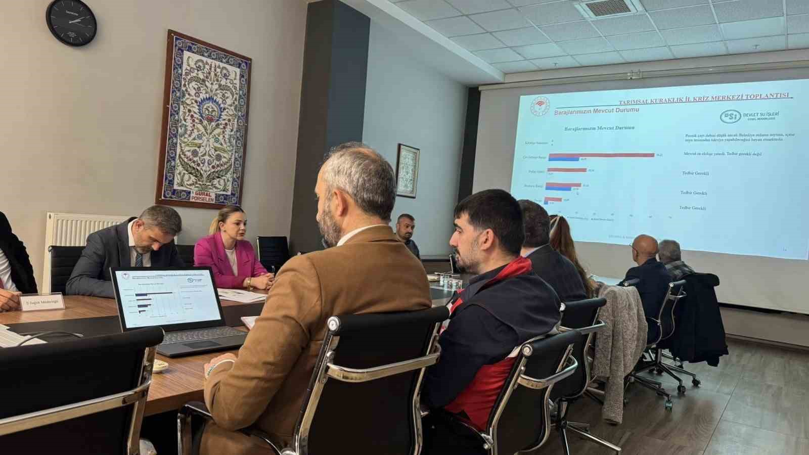 Kütahya’da kuraklık riski masaya yatırıldı
